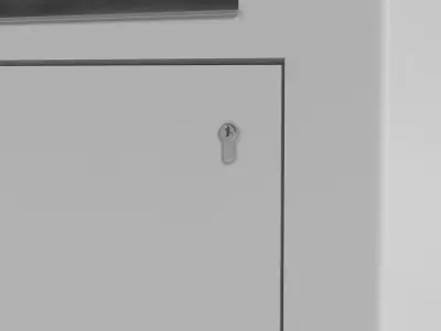 Bank Coin Counter Machine 3D model