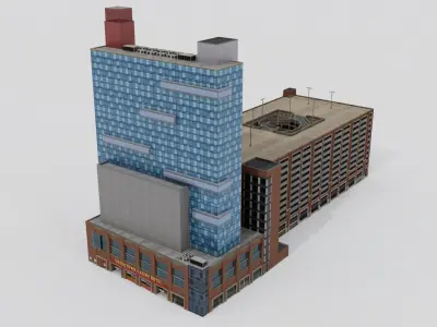 Hollywood Casino 3D model