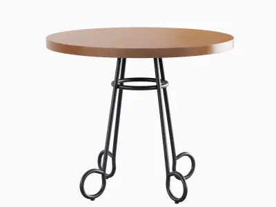 Coffee Table by Kenneth Cobonpue Set 3D model