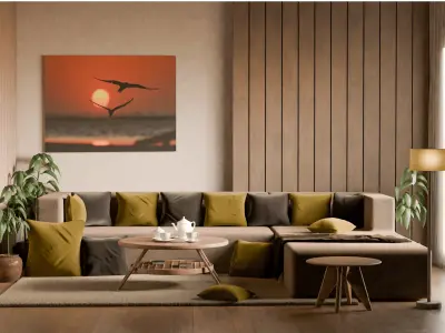  3D Interior Scene 3D model