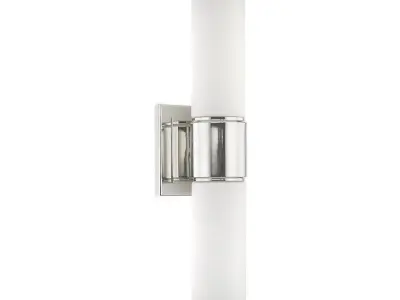 Baleria Steel Flush Mounted Sconce Free 3D model