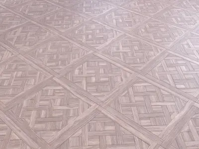 Parquet - Laminate - Wooden floor 2 in 1 Low-poly 3D model 110