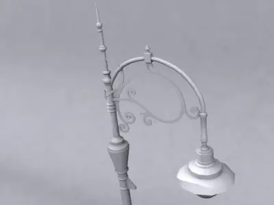 Street Lamp 3D model 19