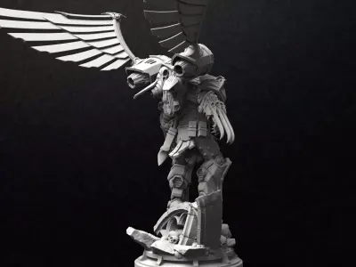 THE CROW LORD 3D print model
