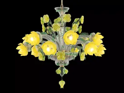MD 89330-6-6 Osgona Chandelier 3D model