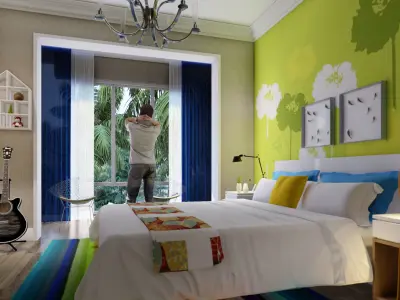 8 PREMIUM SCENE LUMION 9 AND ABOVE  BY YOGA4ARCH  VOL 1 3D model