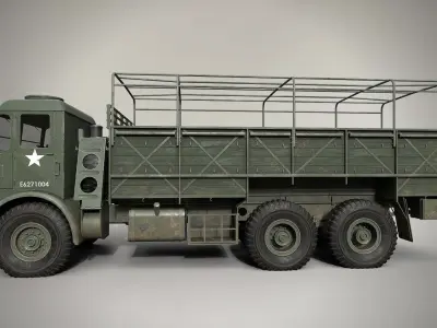 Old World War 2 Truck 3D model