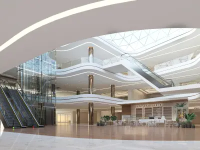  Modern Shopping Mall Interior 