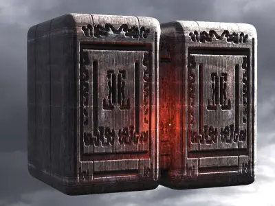 Dantes Inferno Hell Cube 3 3D model