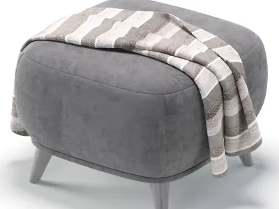 Pouffe Milin 7 Colors Version divan ru 3D model