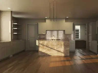 HD Modular House Low-poly 3D model