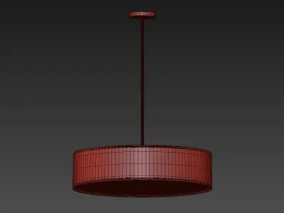 CONVERTIBLE DRUM PENDANT By Kichler 3D model