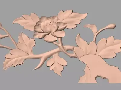 Artcam Aspire 3D relief models STL Files used for CNC E551 3D model