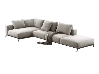 Ettore Modular Sofa 3D model