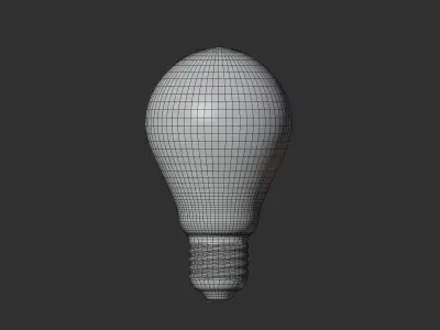Bulb light 3D model buy