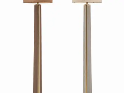 Totem Floor Lamps Low-poly 3D model