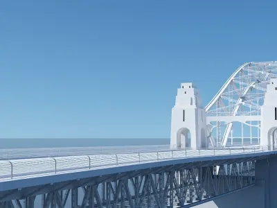Harbour Bridge 3D Model 3D model