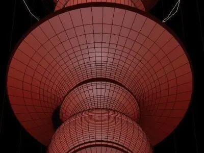 Lugarno Single Sconce  Restoration Hardware 3D model