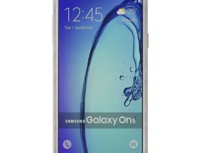 Samsung Galaxy On5 White 3D model