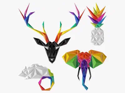 Paper ArtWork 06 3D model