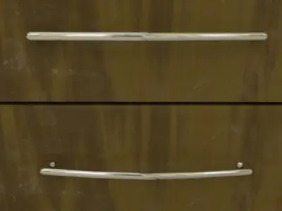 Drawers 1 with Bonus Objects 3D model