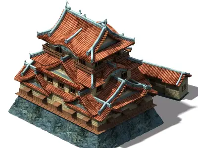 Heterogeneous - Architecture - Building 05 3D model