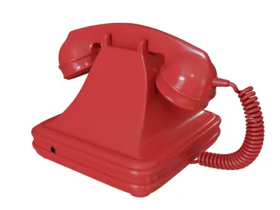 Landline Telephone 3D model