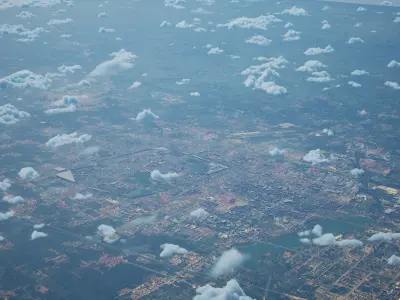 Huanglongsi China City Landscape 3D Model 3D model