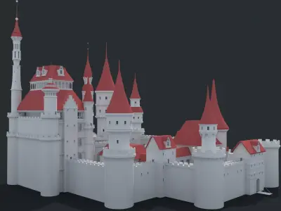 Castle 3D model