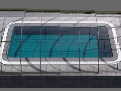 SWIMMING POOL NO122 A 3D model