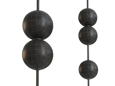 Voke-Led Ceiling Lamp 3D model