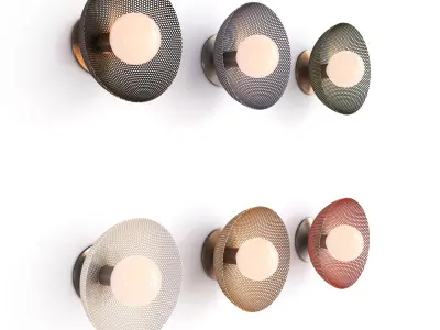 Petite Centric Wall Sconce 3D model