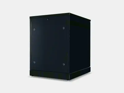 NORDLI Chest of drawers 3 Low-poly 3D model