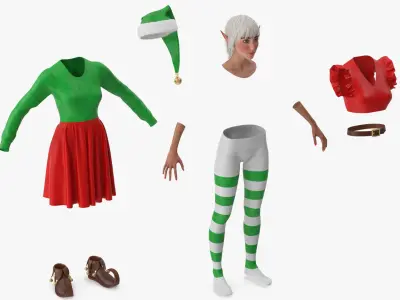  Christmas Elf Female 3 