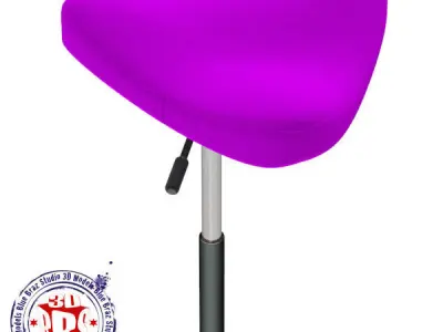 Moving Stool 3D model