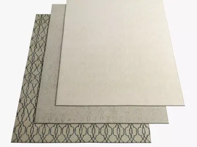 Restoration Hardware Rugs 136 3D model