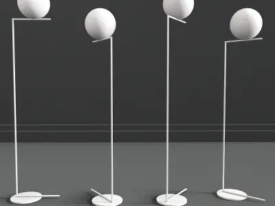 Flos Ic Floor Lamp 3D model