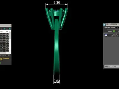 DIMOND RING 3D print model