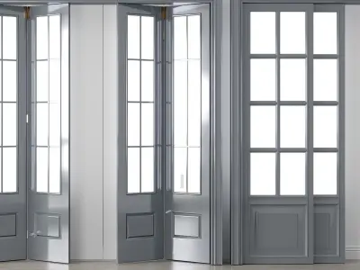 sub style American door combination 3D model