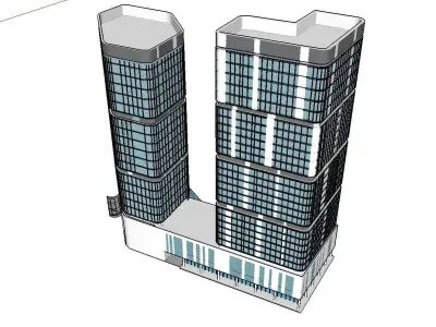 vacation spot-Resort-Fashion Leisure Hotel-0199 3D model