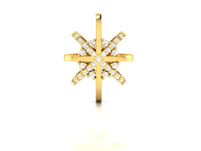 Women Solitaire Pendants 3dm STL OBJ FBX Render Details 3D print model purchase