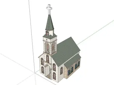 Architecture-Religion-God-Culture-Temple -0215 3D model