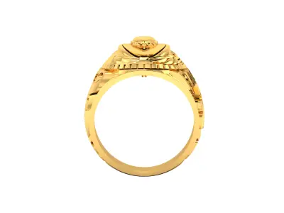 Mens Ring  Render 3dm STL OBJ FBX Details 3D print model buy