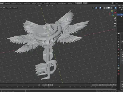 key 6 Pukanok 3D Model 3D print model