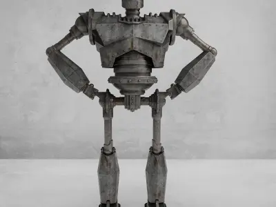 IRON GIANT 1999 reference 3D model