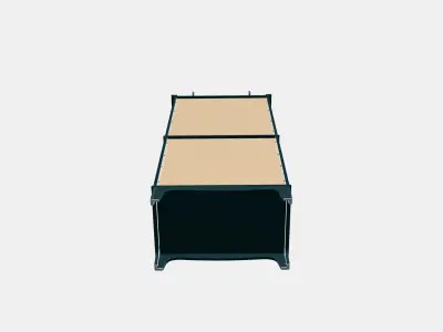 LOMMARP Cabinet with glass doors 3D model