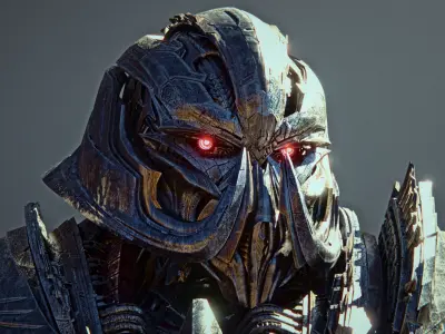 Megatron Transformers The Last Knight 3D model