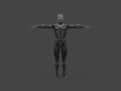 BPAN-001 Black Panther 3D model