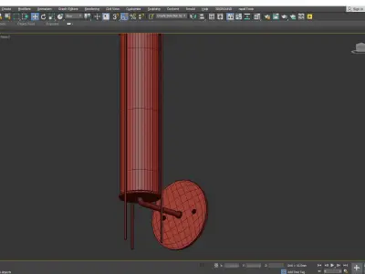 Jamie Young Italo Wall Sconce Low-poly 3D model