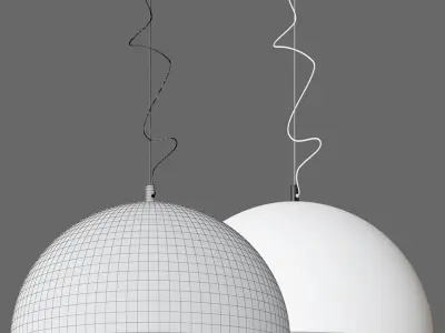 Ceiling lamp-01 3D model